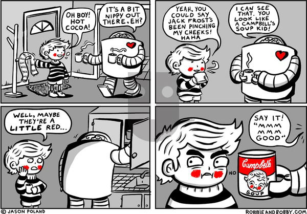Robbie and Bobby on Thursday June 12, 2025 Comic Strip