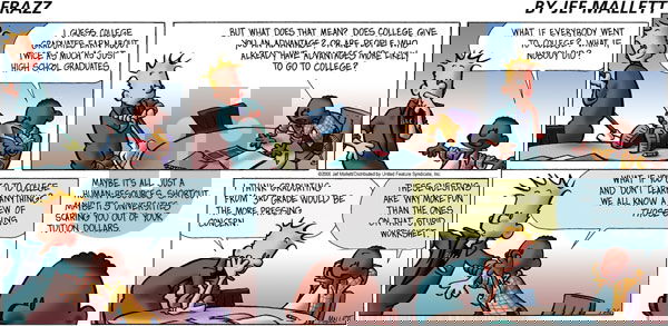 Frazz on Sunday March 26, 2006 Comic Strip