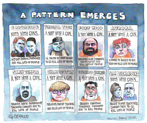 Matt Wuerker on Friday December 4, 2015 Comic Strip