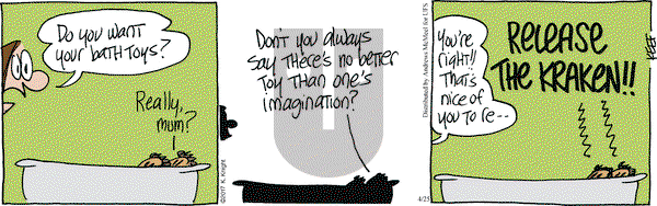 The Knight Life on Tuesday April 25, 2017 Comic Strip