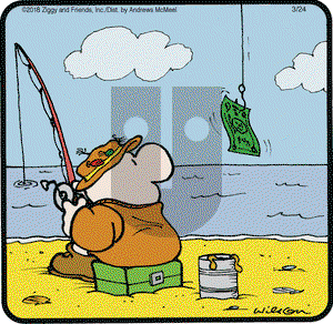 Ziggy on Saturday March 24, 2018 Comic Strip