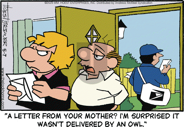The Lockhorns on Wednesday May 7, 2025 Comic Strip