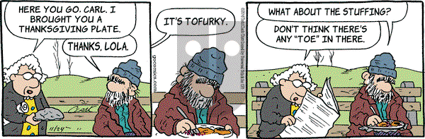 Lola on Thursday November 24, 2016 Comic Strip