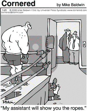 Cornered on Monday January 21, 2008 Comic Strip