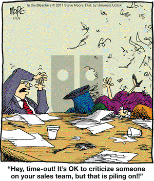 In the Bleachers on Thursday February 24, 2011 Comic Strip