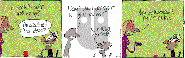 The Knight Life on Friday June 12, 2015 Comic Strip