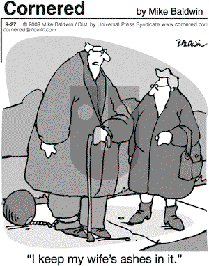 Cornered on Saturday September 27, 2008 Comic Strip