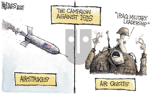 Matt Davies on Tuesday May 26, 2015 Comic Strip