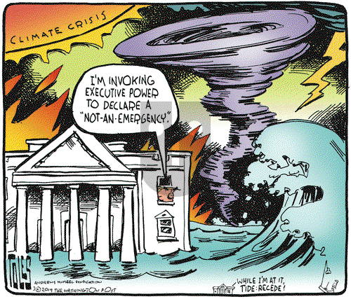 Tom Toles on Monday March 4, 2019 Comic Strip