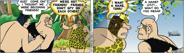 Alley Oop on Friday March 25, 2016 Comic Strip