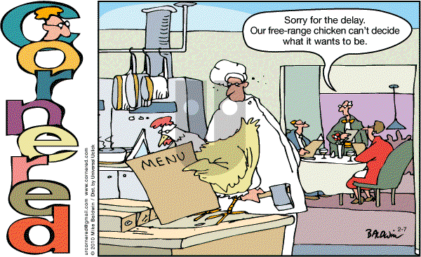Cornered - Sunday February 7, 2010 Comic Strip