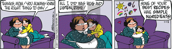 Rose is Rose on Wednesday January 12, 2011 Comic Strip
