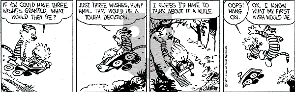 Calvin and Hobbes - Thursday August 6, 1987 Comic Strip