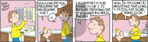 Drabble on Thursday April 17, 2014 Comic Strip