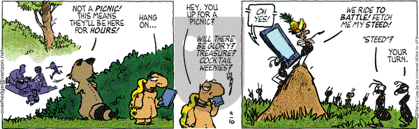 Over the Hedge on Tuesday September 10, 2013 Comic Strip