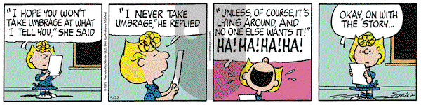 Peanuts on Thursday May 22, 2025 Comic Strip