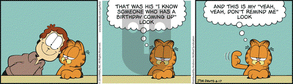 Garfield on Monday June 17, 2019 Comic Strip