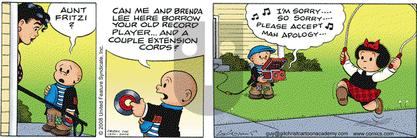 Nancy on Friday June 13, 2008 Comic Strip
