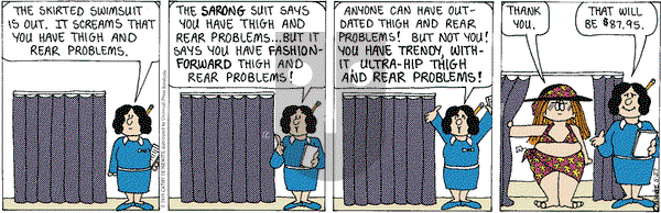 Cathy Classics on Thursday May 27, 1999 Comic Strip