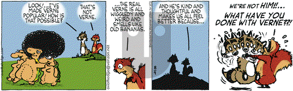 Over the Hedge on Tuesday August 9, 2011 Comic Strip