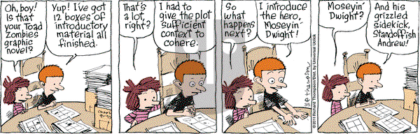 Cul de Sac on Saturday March 5, 2016 Comic Strip