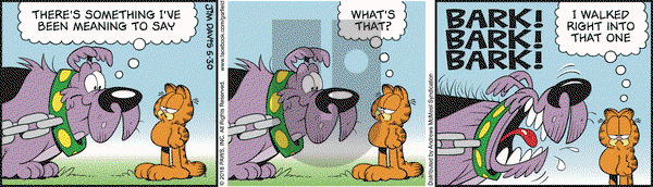 Garfield on Wednesday May 30, 2018 Comic Strip