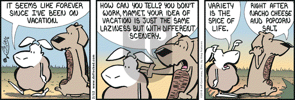 DeFlocked on Monday February 12, 2018 Comic Strip
