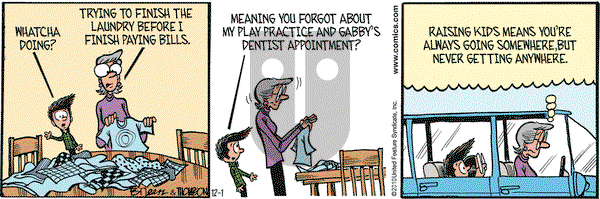 Grand Avenue on Wednesday December 1, 2010 Comic Strip