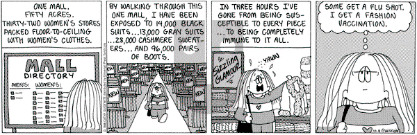 Cathy Classics on Thursday October 8, 1998 Comic Strip