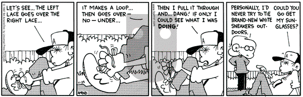 FoxTrot - Tuesday November 25, 1997 Comic Strip