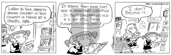 Soup to Nutz - Old on Wednesday November 26, 2003 Comic Strip