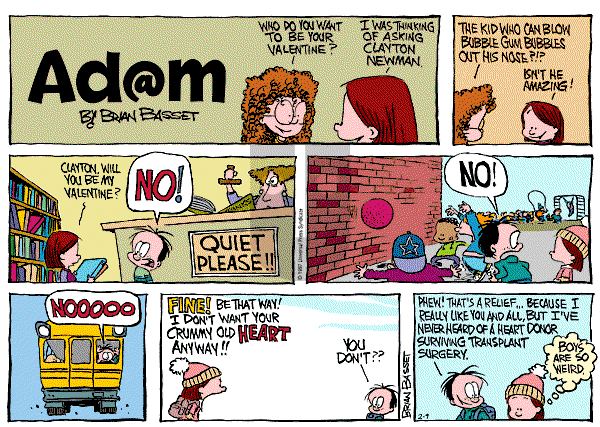 Adam@Home on Sunday February 9, 1997 Comic Strip