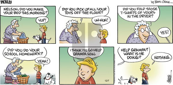 Pickles on Sunday December 7, 2025 Comic Strip