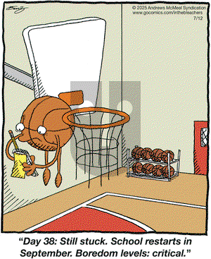 In the Bleachers on 2025-07-12 Comic Strip