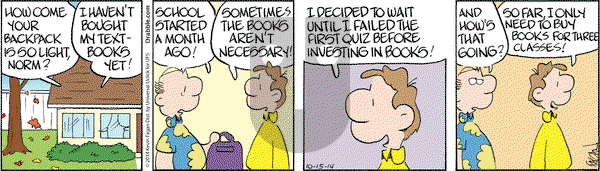 Drabble on Wednesday October 15, 2014 Comic Strip