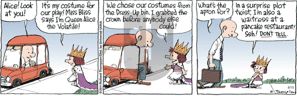 Cul de Sac on Monday August 15, 2011 Comic Strip
