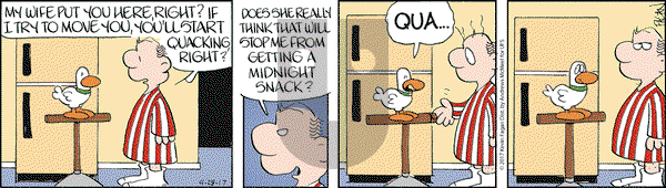 Drabble on Friday April 28, 2017 Comic Strip
