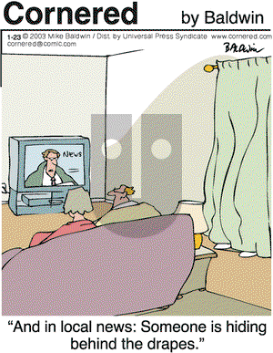 Cornered on Thursday January 23, 2003 Comic Strip