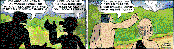 Alley Oop on Thursday January 31, 2013 Comic Strip