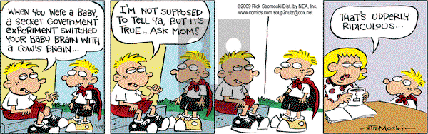 Soup to Nutz - Old on Thursday March 19, 2009 Comic Strip