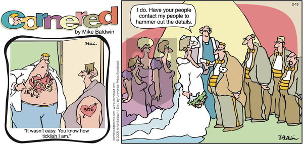 Cornered on Sunday February 13, 2005 Comic Strip
