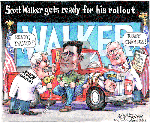 Matt Wuerker on Monday July 13, 2015 Comic Strip