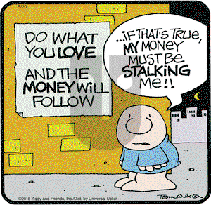 Ziggy on Friday May 20, 2016 Comic Strip