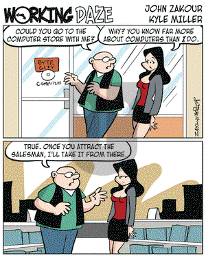Working Daze on Thursday June 29, 2006 Comic Strip