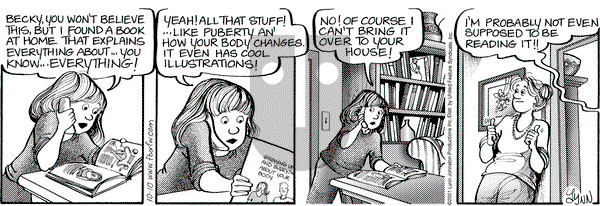 For Better or For Worse on Wednesday October 10, 2001 Comic Strip