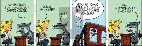 Ink Pen on Saturday October 25, 2008 Comic Strip