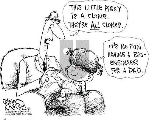 Glenn McCoy on Monday January 7, 2002 Comic Strip
