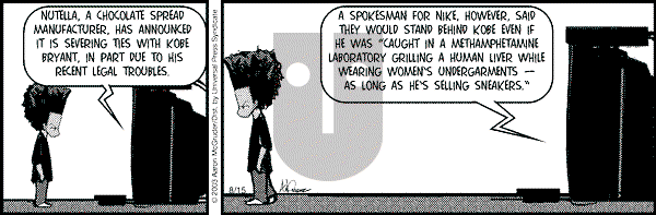 The Boondocks on Friday March 18, 2011 Comic Strip