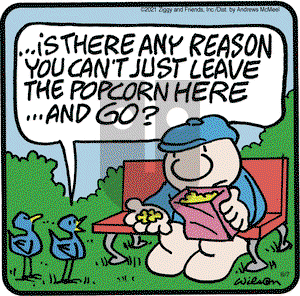 Ziggy on Saturday August 7, 2021 Comic Strip