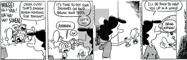 Baby Blues on Saturday March 11, 2000 Comic Strip